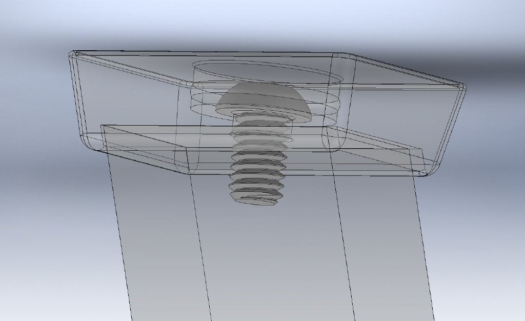 barstool foot CAD 3