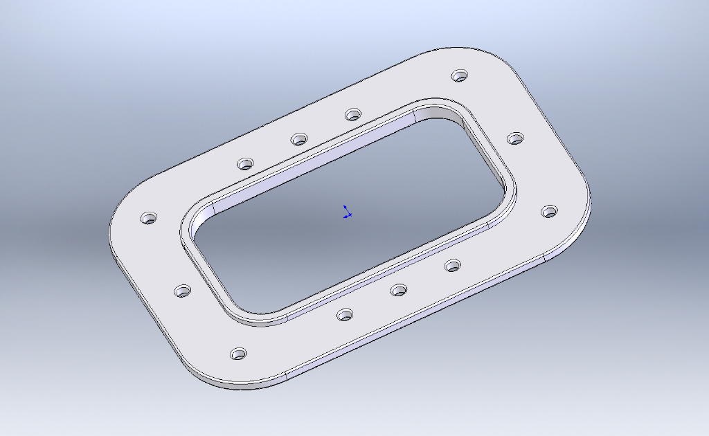 speakon housing drill template