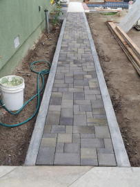 rear yard walkway7