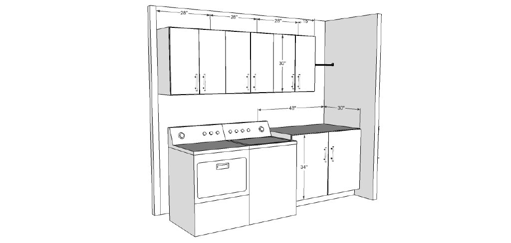 Bill Griffin's Laundry Cabinets 2