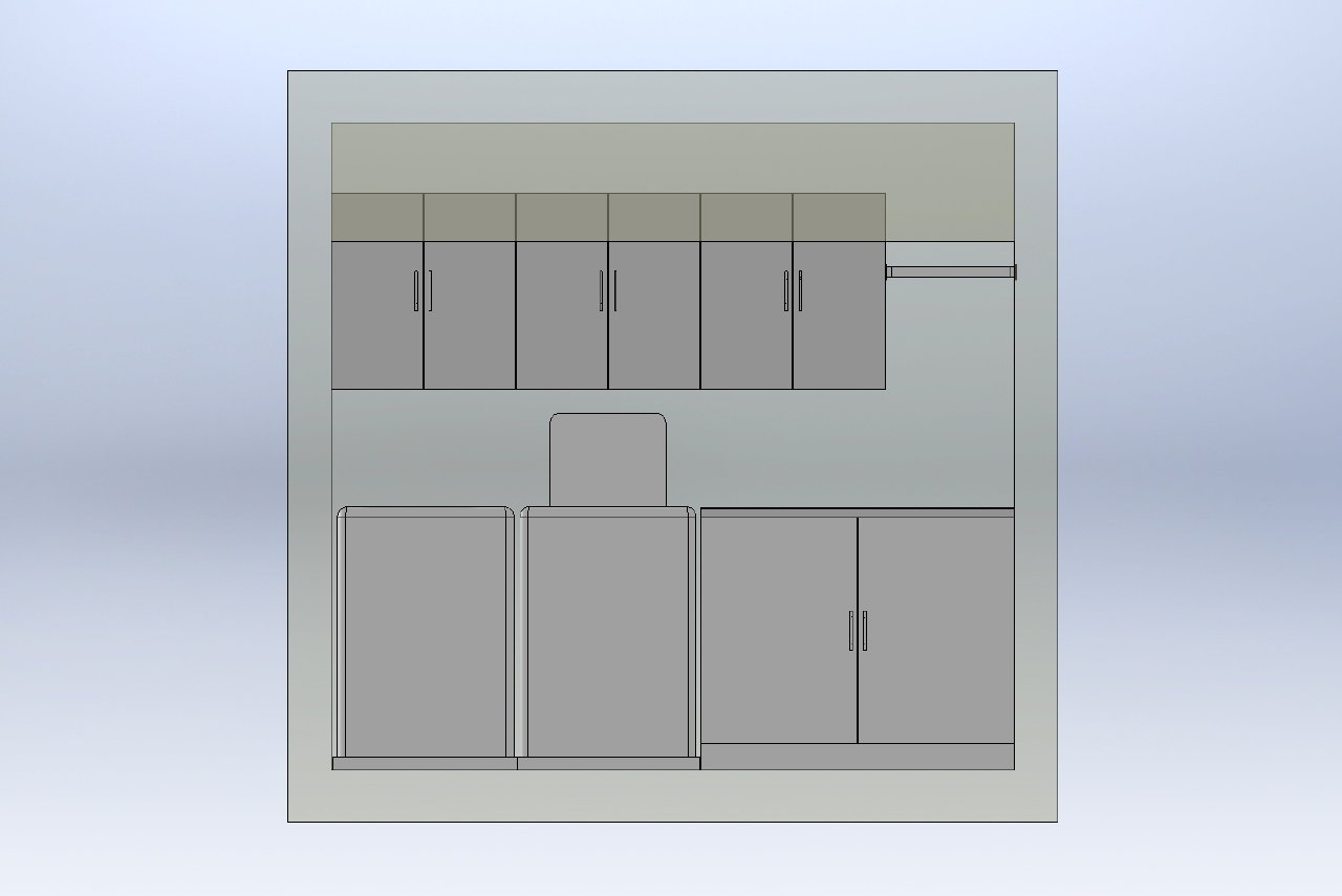 laundry closet lg 3 upper cabinets 6