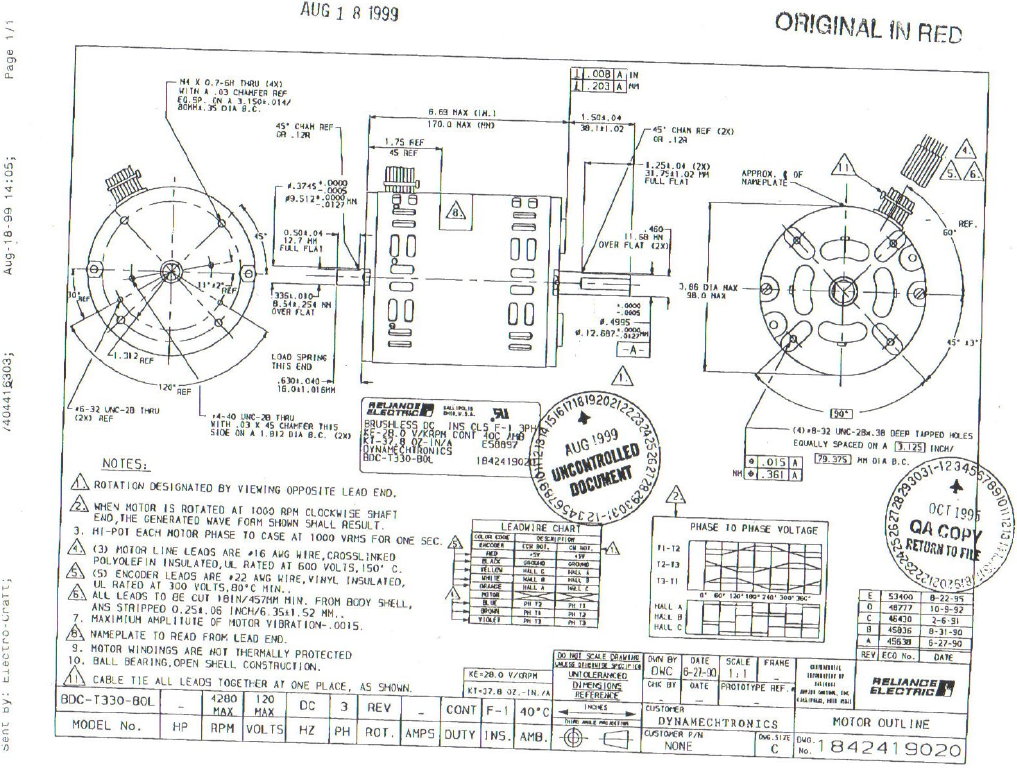 Dyna2800spindlemotor