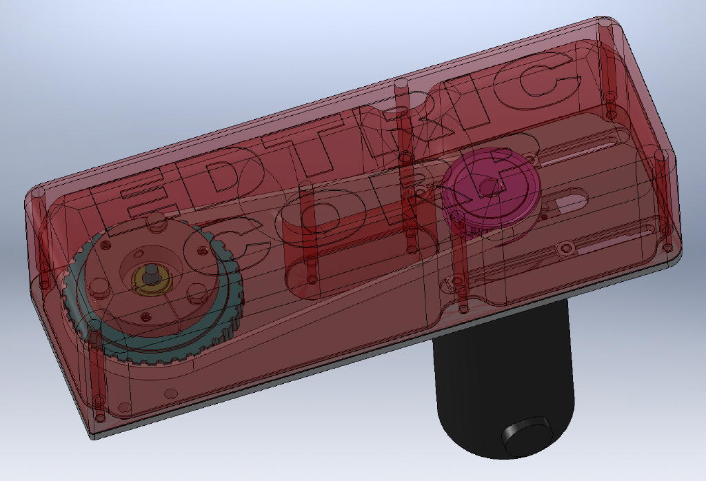 Y axis motor mount assembly R2-2