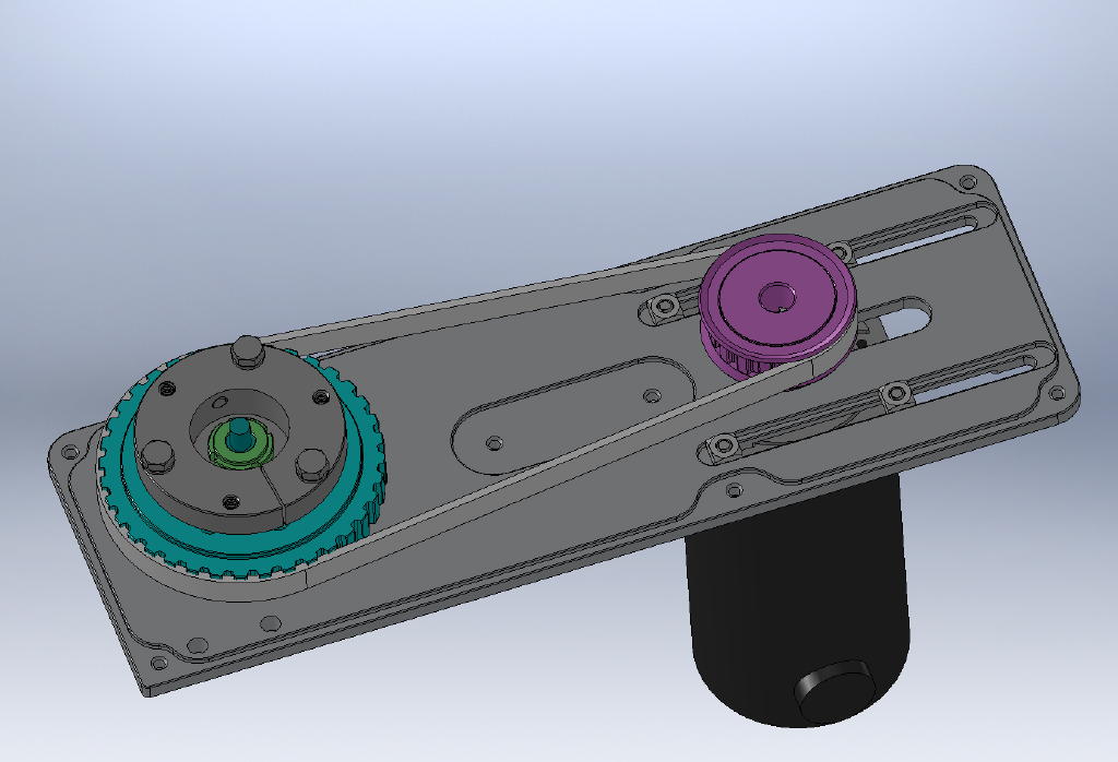 Y axis motor mount assembly R2-3