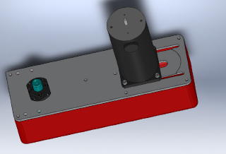 Y axis motor mount assembly R2-5