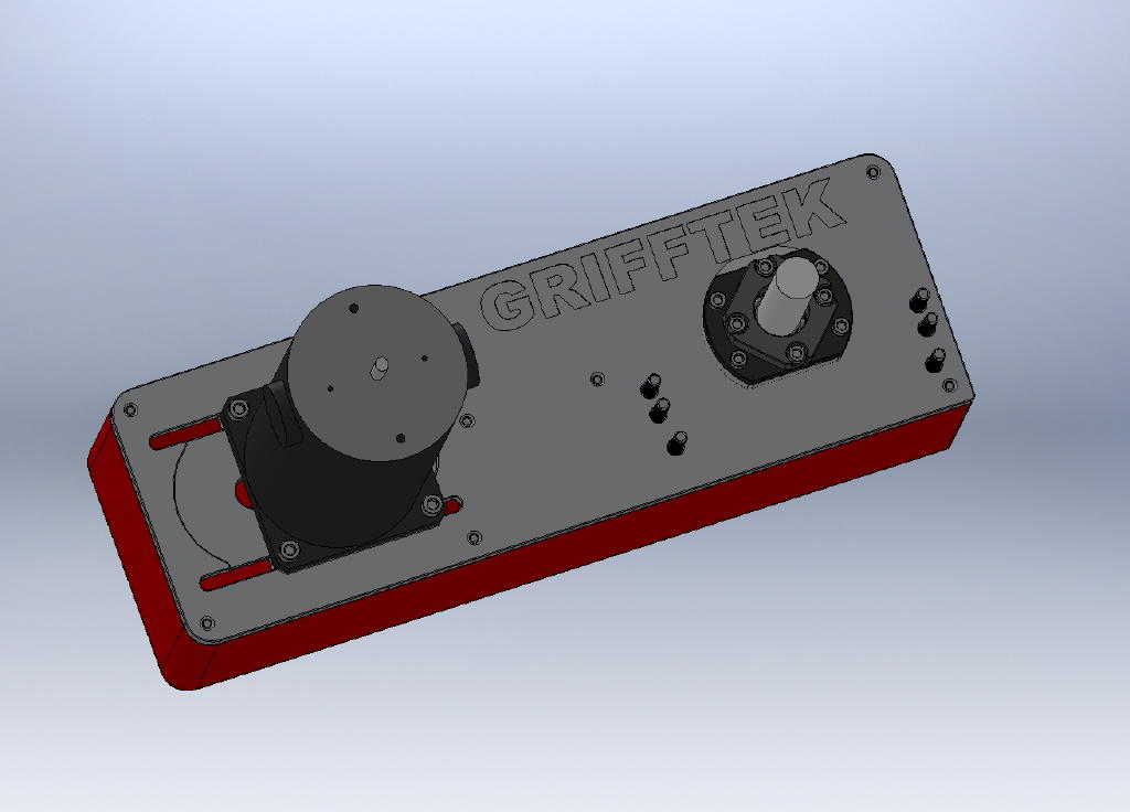 thrust bearing and motor mount asm-R2-4