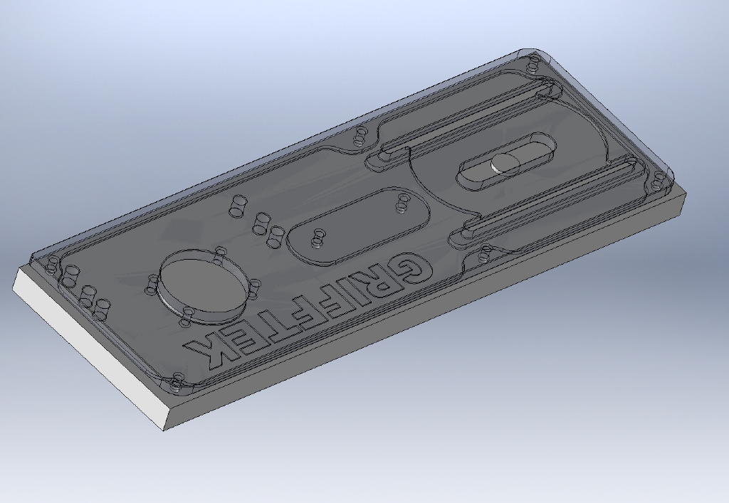 motor mount plate fixture for 2nd op-2