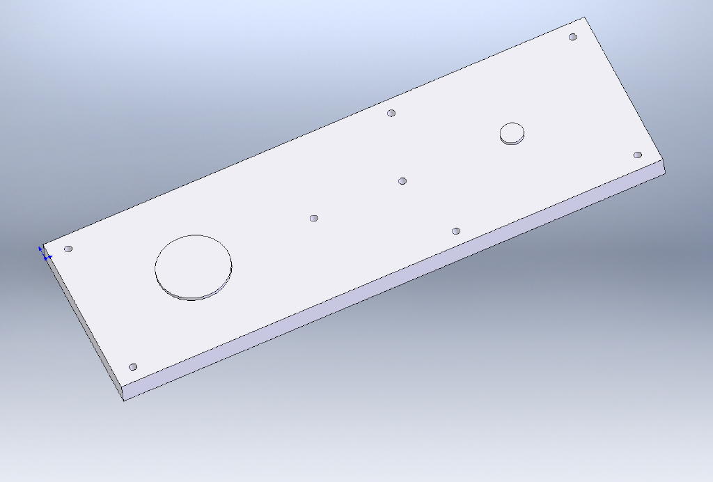 motor mount plate fixture for 2nd op-1