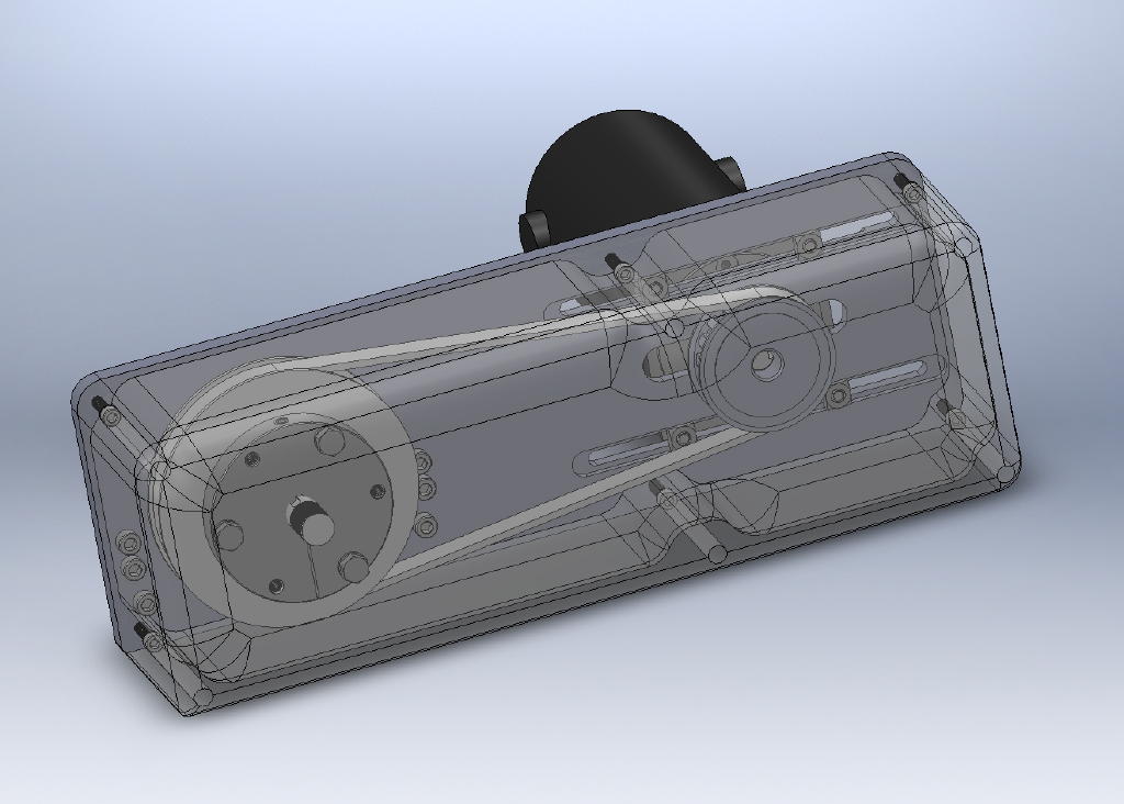 thrust bearing and motor mount asm-R2-2