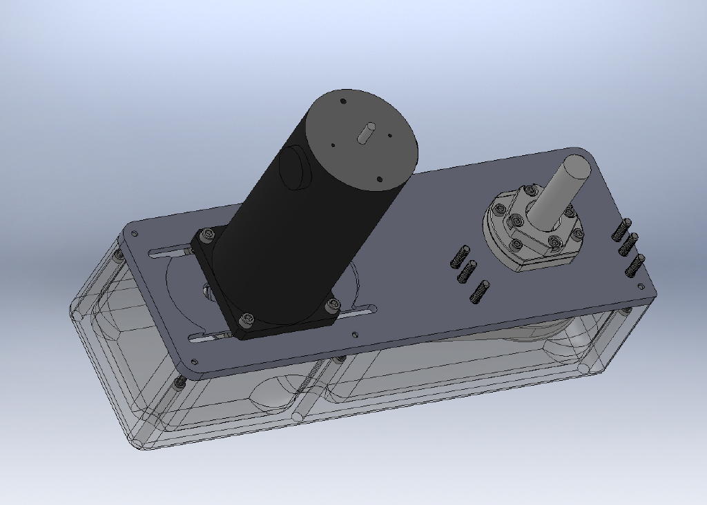 thrust bearing and motor mount asm-R2-1