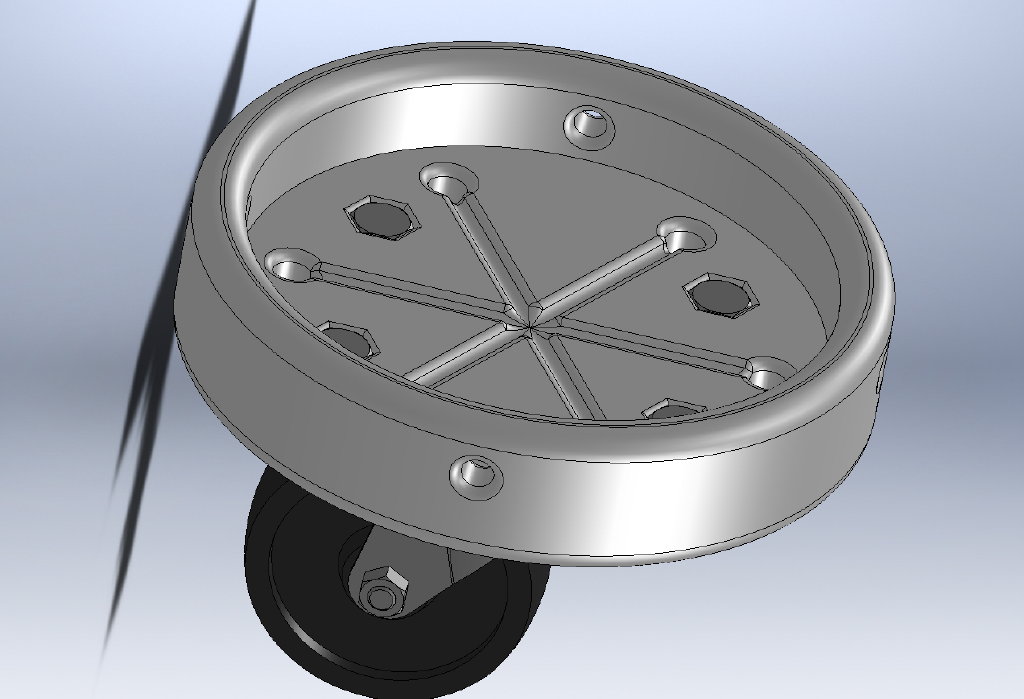 swing wheel adapter asm1