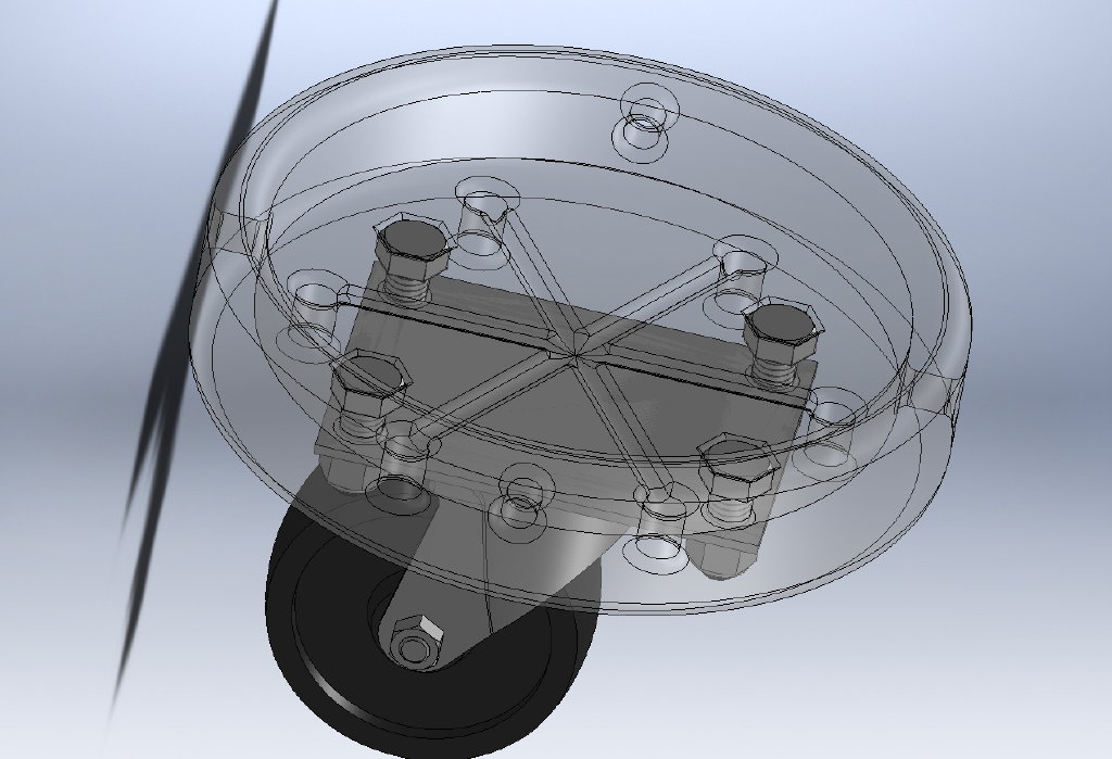 swing wheel adapter asm2