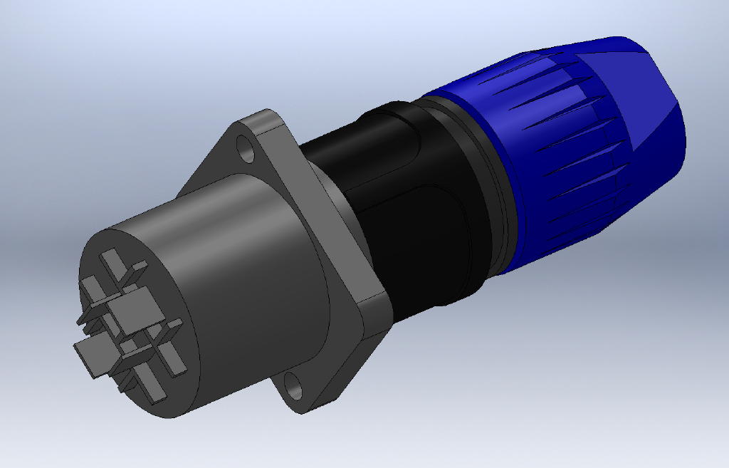 speakon connector asm